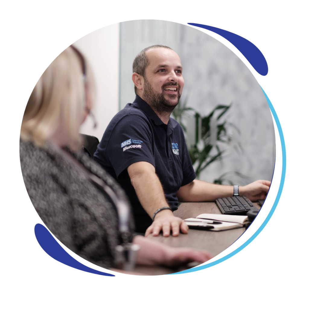 James Kaye and Laura | IT Support