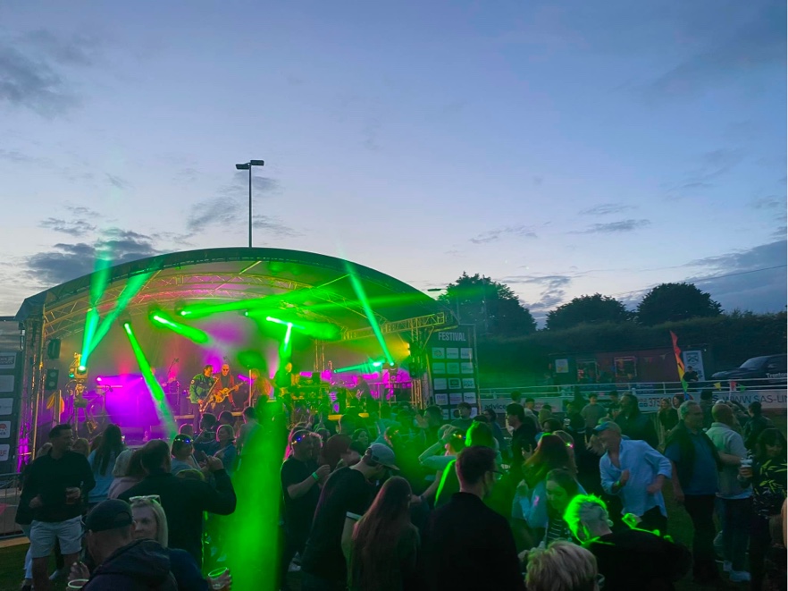 The One Point supported Ferriby Festival