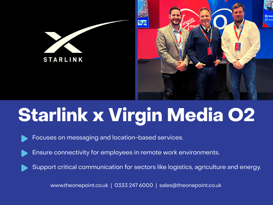 Starlink X O2 Virgin Media